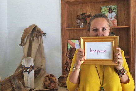 Lepa punca gana el I concurso de jóvenes diseñadores de La Palma con su colección “De la tierra”