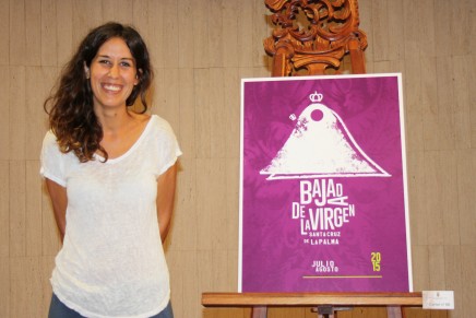 Marta Rodríguez Cabrera gana el premio del cartel de las Fiestas Lustrales de La Palma