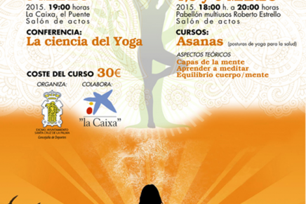 Yoga holístico impartido por el monje indú Acharya Tiirthadevananda en Santa Cruz de La Palma