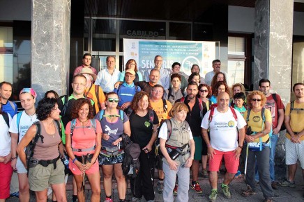 Más de 500 participantes en las rutas del Festival de Senderismo y Montaña de La Palma