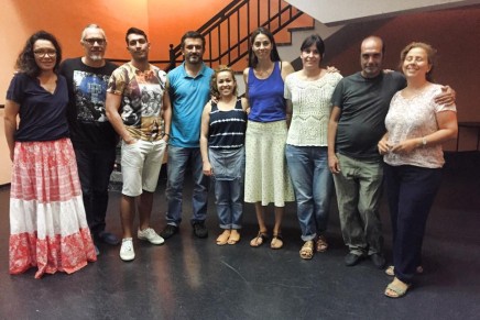 Toni Tabares finaliza el taller de escritura teatral de Fundación de las Artes Escénicas en Gran Canaria