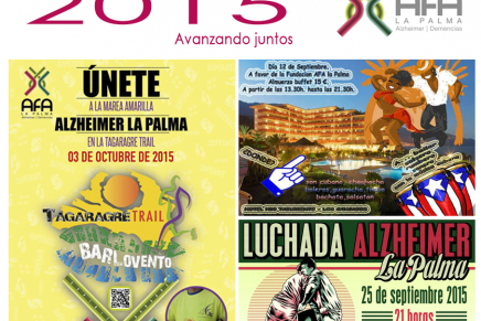 AFA La Palma diseña un programa de actividades para el Día Mundial del Alzheimer 2015