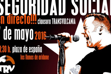 Un concierto de Seguridad Social pondrá el broche final a la Transvulcania 2016