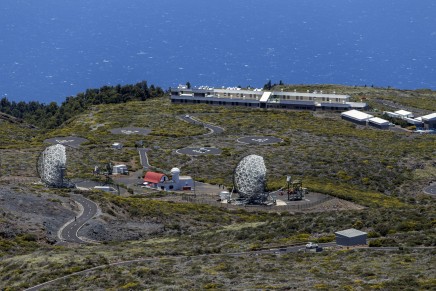 Rodaje de dos documentales internacionales en el Observatorio del Roque de Los Muchachos