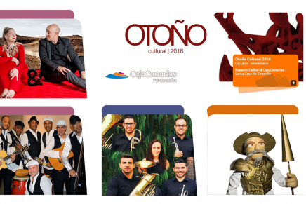 Esta será la programación del Otoño Cultural 2016 de Fundación CajaCanarias en La Palma