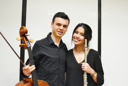 Dúo de flauta y violonchelo con Patricia Castro y Cristóbal Jaubert
