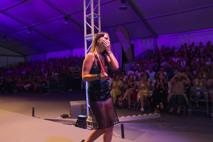Waleska Morín ganadora del Certamen Promesas de la Moda Isla de La Palma con la colección “La Quinta Estación”