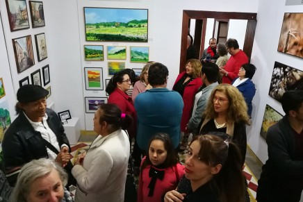 Diecisiete artistas exponen y comercializan sus obras en la nueva edición del Real Market de Los Llanos de Aridane