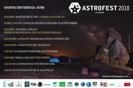 Astrofest volverá a situar a La Palma como referente internacional de la astronomía y el astroturismo