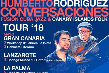 La fusión jazz-folk de Pablo Rodríguez & Humberto Ríos llega a La Palma