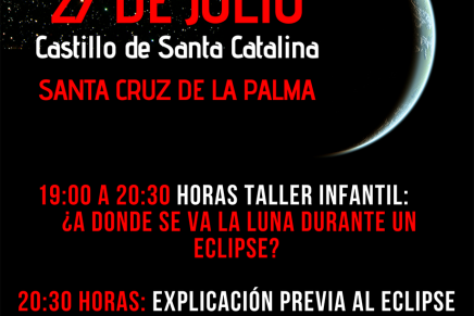 El Castillo de Santa Catalina acoge una actividad de observación astronómica con motivo del eclipse