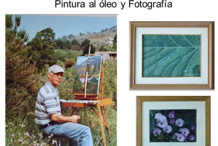 Exposición de pinturas al óleo y fotografía, del artista garafiano Genaro Rodríguez