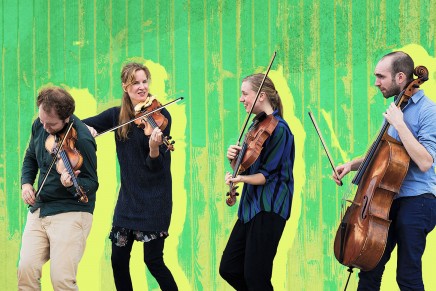 North Sea String Quartet y Rebeca Mora en concierto en La Palma