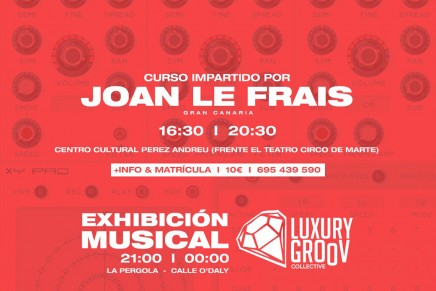 El DJ Joan Le Frais imparte en Santa Cruz de La Palma un curso de producción de música electrónica