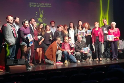 Clausura de éxito del  II Festival de Teatro Amateur  “Tijarafe, La Cuarta Pared”