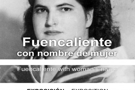 Cartel Exposición - Fuencaliente con nombre de mujer