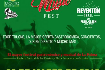 Vuelve el Festival La Palma Cook & Music con Efecto Pasillo como cabeza de cartel