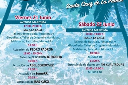 Santa Cruz de La Palma celebra la fiesta de San Juan con actividades y conciertos