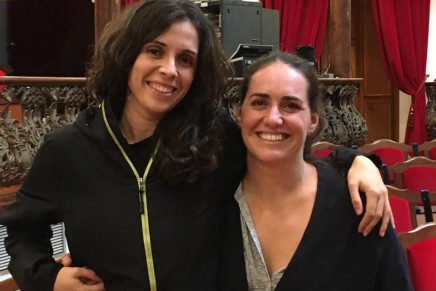 Gara y Saray, las dos primeras mujeres que participarán en la Danza de Los Enanos de La Palma