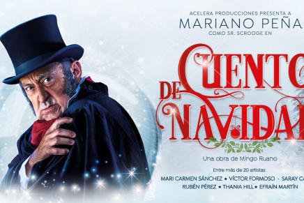 Una adaptación canaria de “Cuento de Navidad” con Mariano Peña como el avaro Scrooge