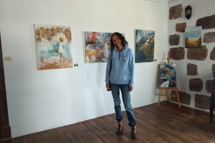 La Sala de exposiciones de Las Tricias estrena el año 2020 con la muestra “Colours of La Palma” de Rita Reise