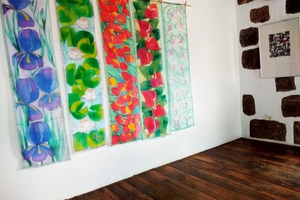 “Seda”, exposición de Carola Fiedler en la Sala de Las Tricias, Garafía
