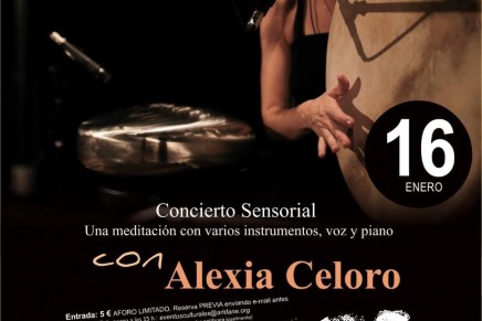 La música de Alexia Celoro en el próximo encuentro de “Bocados sonoros” de Los Llanos de Aridane