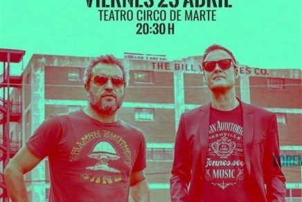 M Clan en el Teatro Circo de Marte en su Gira 2021, dúo acústico