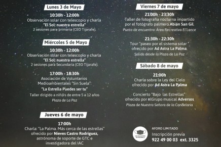 Expovida Tijarafe 2021 “Un paseo por las estrellas”