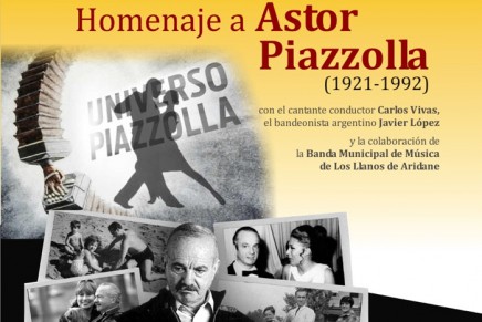 Los Llanos de Aridane celebra en Día Mundial de La Danza con un homenaje a Astor Piazzolla