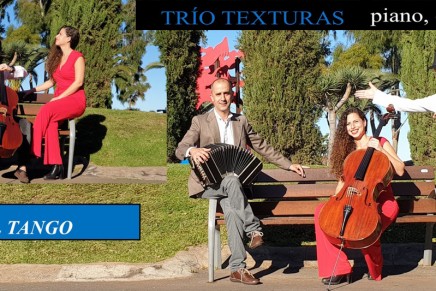 “Los colores del tango”: concierto con el  trio “Texturas” en las antiguas Salinas de Los Cancajos