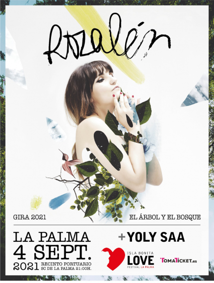 El Isla Bonita Love Festival se traslada a septiembre, con el concierto de Rozalén y Yoly Saa el sábado día 4 en la capital