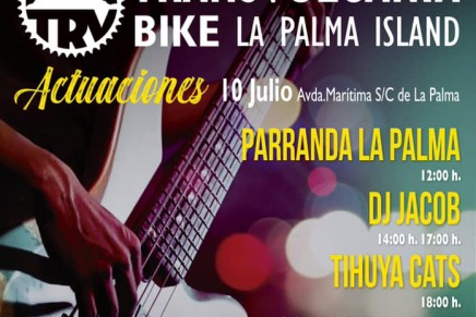 Parranda La Palma; Dj Jacob; Tihuya Cats y Escuela de Calor: las actuaciones que acompañarán a la Transvulcania Bike 2021