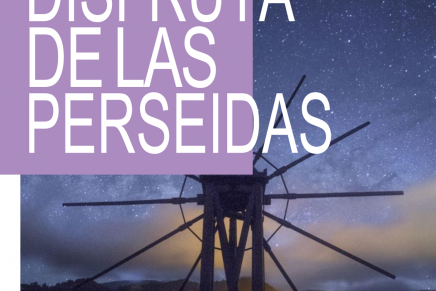 El Cabildo de La Palma lanza una guía para disfrutar de la lluvia de estrellas de las Perseidas